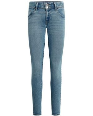 Hudson Jeans Collin Mid-Rise Skinny Ankle Jean - Blue