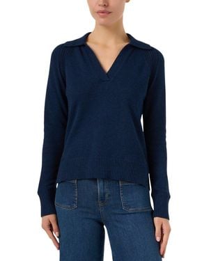 Kinross Cashmere Jumper - Blue