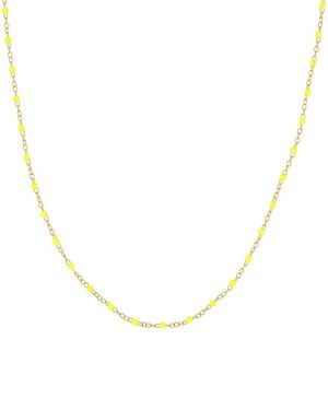 HAWLEY ST 14K Piatto Necklace - Metallic