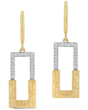 Reiss 14K 0.25 Ct. Tw. Diamond Earrings - Metallic