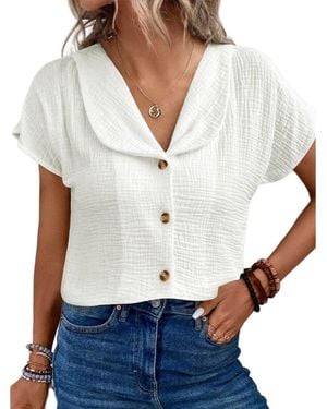 Emma way Blouse - White