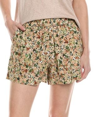 Michael Stars Monty Tie Front Short - Natural