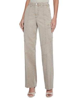 L'Agence Brooklyn Rye Wide Leg Jean - Grey