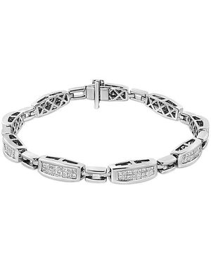 Haus of Brilliance 14K 2.00 Ct. Tw. Diamond Tennis Bracelet - Metallic