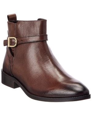 Dune Pemma Leather Boot - Brown