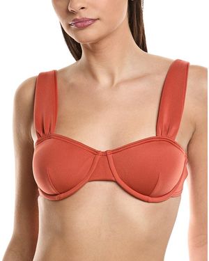 Vince Camuto Underwire Bra Top - Brown