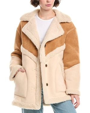Blank NYC Toffee Crunch Coat - Natural