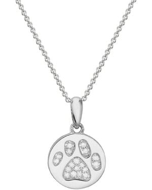 Diamond Select Cuts 14k Diamond .06 Ct. Pendant Necklace - White