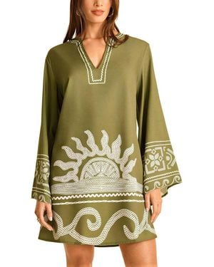 CAMILA BLANCO Mini Dress - Green