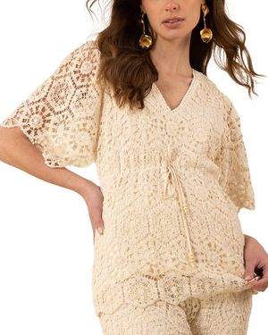 Hale Bob Oakleigh Top - Natural