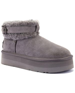 Australia Luxe Eden Suede Boot - Grey