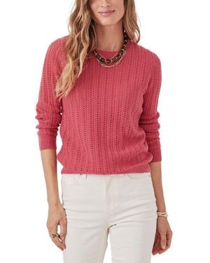 J.McLaughlin Etta Cashmere Sweater - Red