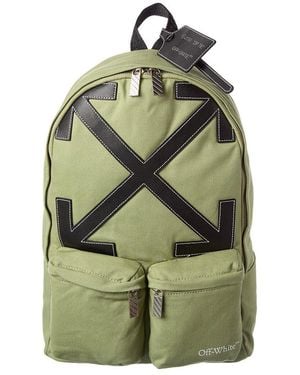 Off-White c/o Virgil Abloh Dome Double Pocket Backpack - Green