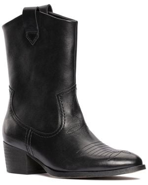 Clarks Octavia Up Leather Bootie - Black