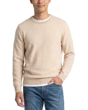 NAADAM Wool & Cashmere-Blend Reverse Jersey Crewneck Jumper - Blue