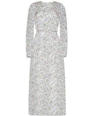 Adam Lippes Lorynn Silk Dress - Grey