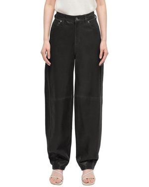 Jonathan Simkhai Waldon Curved Leg Pant - Black
