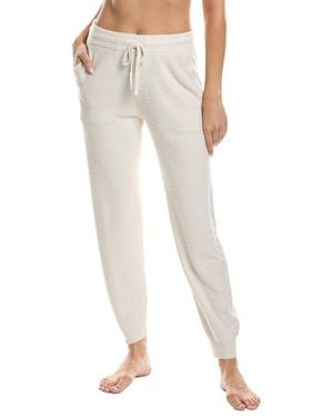 Barefoot Dreams Cozychic Lite Side Cable Jogger Pant - Natural