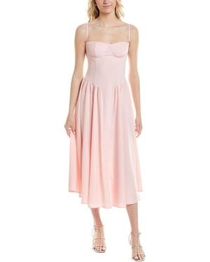 Estellina Midi Dress - Pink
