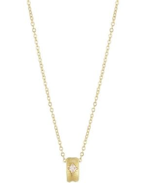 Adornia 14K Plated Necklace - Metallic