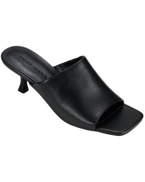 Yosi Samra Wren Leather Heel - Black