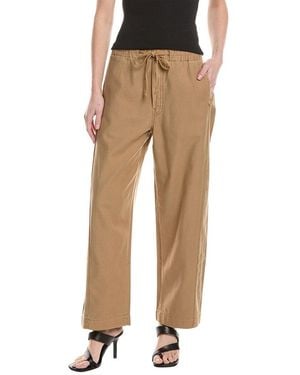 Mother The Drawn Half-Pipe Ankle Sir Yes Sir Chipmunk Pant - Natural