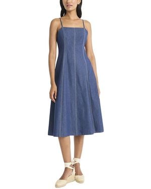 Maggy London Midi Dress - Blue
