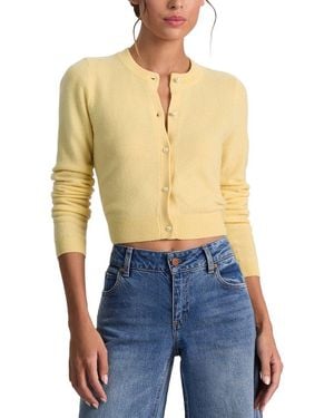 Alice + Olivia Dollie Cashmere Cardigan - Blue