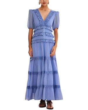 Emma way Maxi Dress - Blue