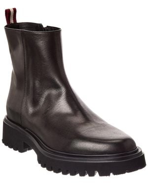 Bally Odran Leather Boot - Black