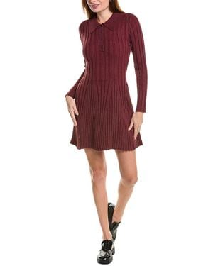 Fate Mini Sweaterdress - Red