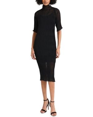 Luxely Midi Dress - Black