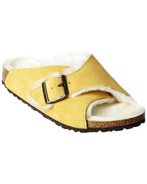 Birkenstock Arosa Suede Sandal - White