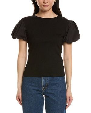 Truth Puff Sleeve Top - Black