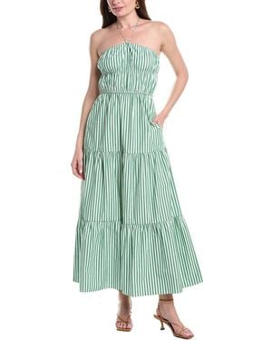 Solid & Striped The Jodie Maxi Dress - Green