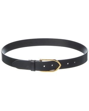 Jacquemus Bambino Leather Belt - Blue