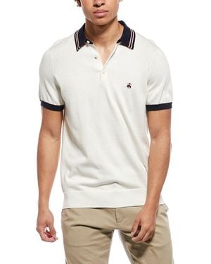 Brooks Brothers Contrast Polo Shirt - White