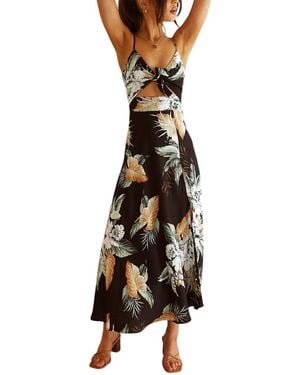 Orniya Midi Dress - Black