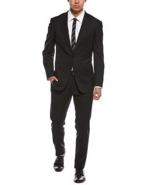 Canali 2Pc Wool Suit - Black