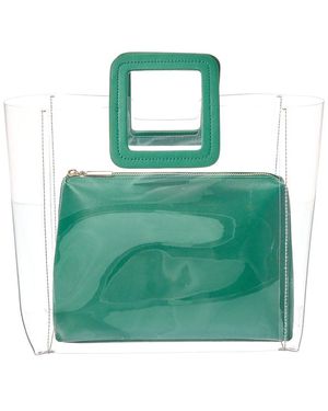 STAUD Shirley Tote With Shoulder Strap - Green
