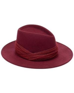 Eugenia Kim Blaine Wool Felt Hat - Red