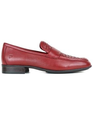 Gentle Souls Crew Leather Flat - Red