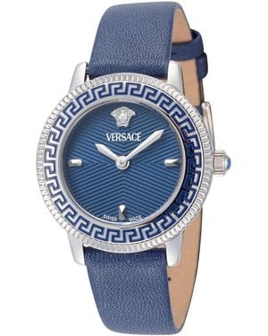 Versace V-Icon Watch - Blue