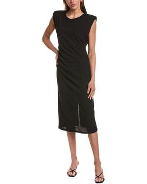 Ichi Katine Midi Dress - Black