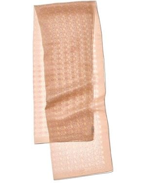 Jimmy Choo Silk Scarf - Pink