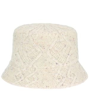 San Diego Hat Jumper Weather Wool-Blend Bucket Hat - Natural