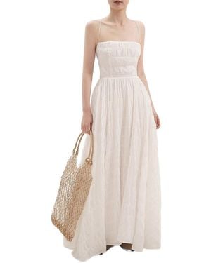 Linda Charm Maxi Dress - White
