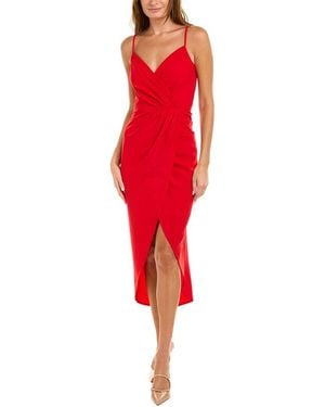 Julia Jordan Midi Dress - Red