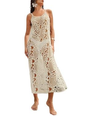 LEON GORI Midi Dress - Natural