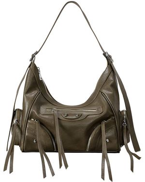 Adele Berto Shoulder Bag - Grey